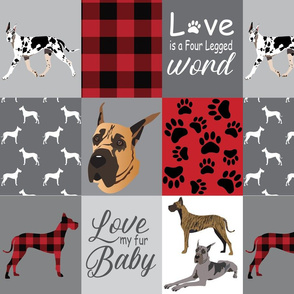 Great Dane dog blanket 