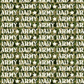 Army Dad Green Camo - medium scale