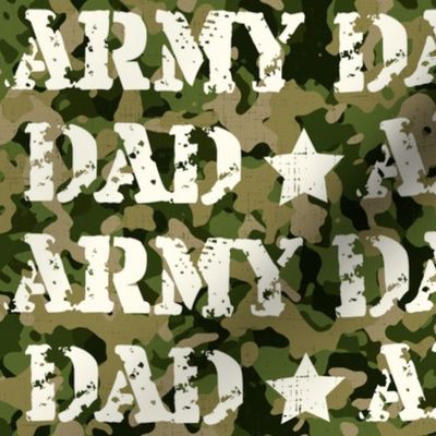 Army Dad Green Camo - large scale