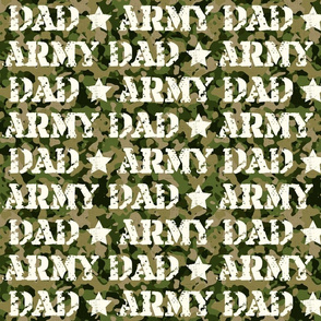 Army Dad Green Camo - large scale