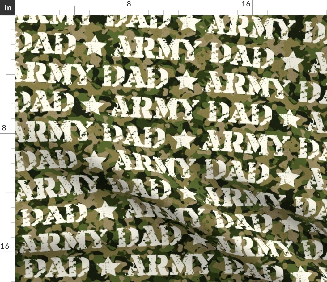 Army Dad Green Camo - large scale