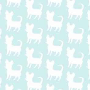 Mint chihuahua silhouette (small)