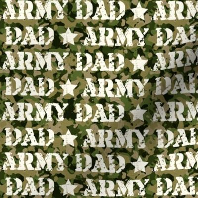 Army Dad Green Camo - small scale