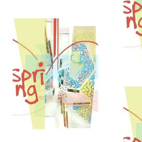 Spring Flower Collage