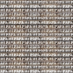 Number One Papa Barnwood - medium scale