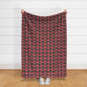 Number One Papa Red Buffalo Plaid - large scale