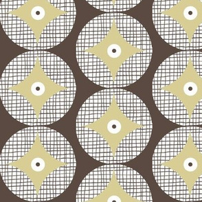 retro cathedral window pattern