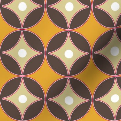 retro cathedral window pattern 