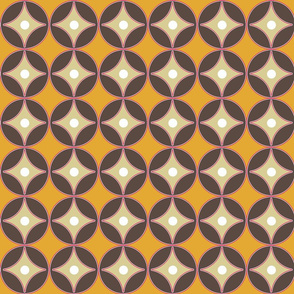 retro cathedral window pattern 