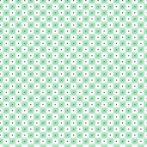 double dot over in green