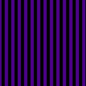 Vertical Stripe Pattern - Royal Purple and Black