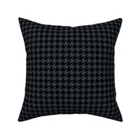 Houndstooth Pattern - Charcoal and Black