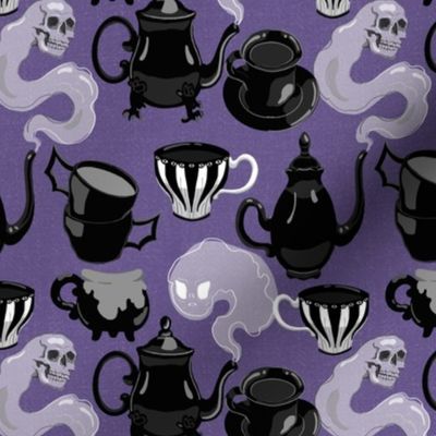 Goth Tea Party Cool Purple small scale