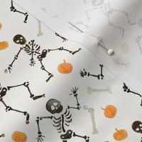 Small / Halloween Dem Bones - Dancing Skeletons