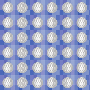 Golf ball - blue - medium