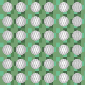 Golf ball - green - medium
