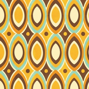 Groovy 70s Abstract Shapes