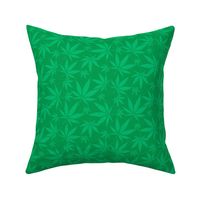 Cannabis leaves - green