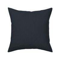 Small Charcoal Pin Stripe Pattern Vertical in Black