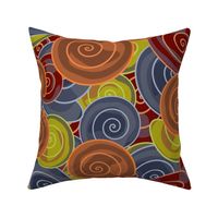 Snail Shell Medley 14x14