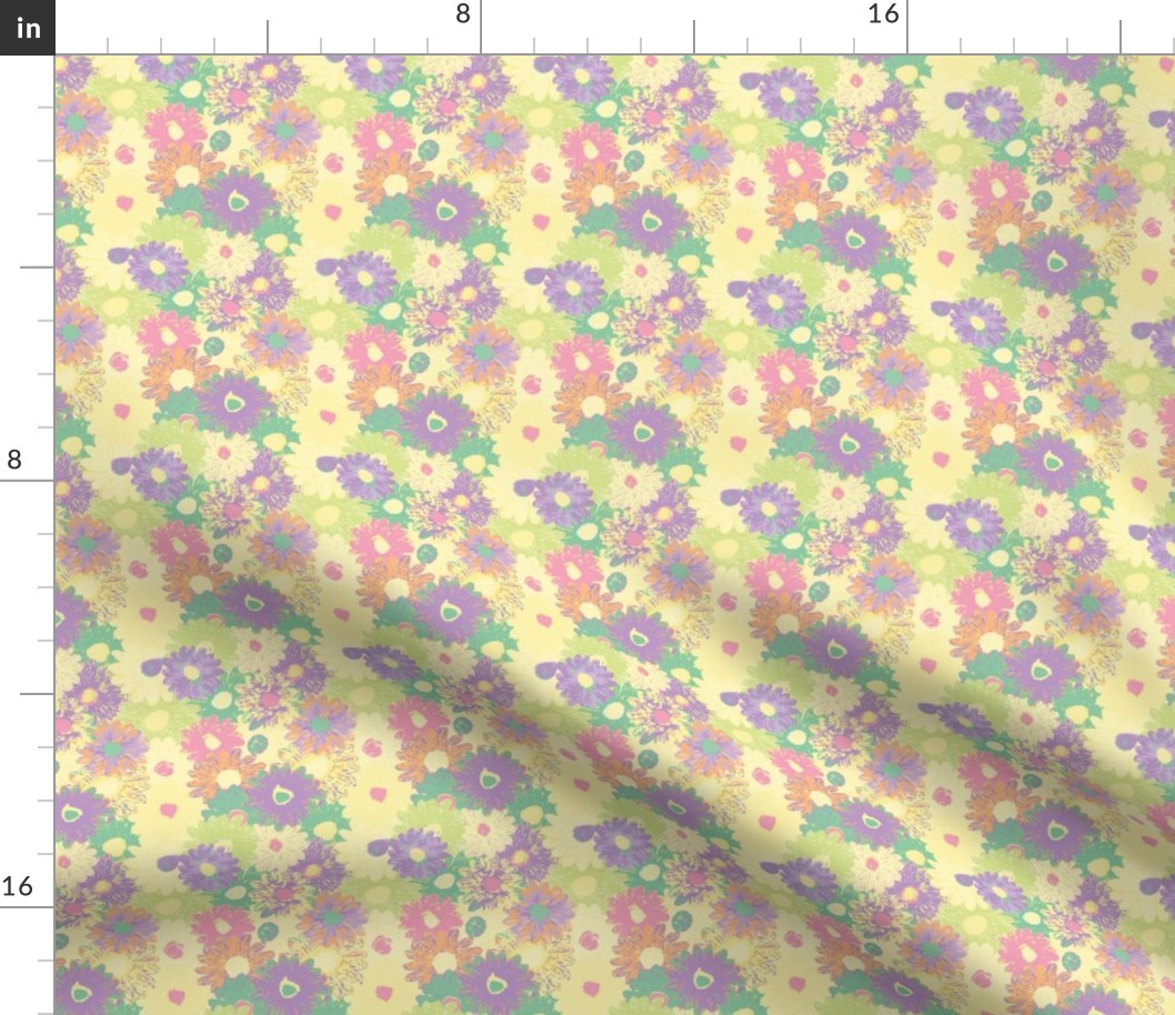 Flower Blanket in Pastel