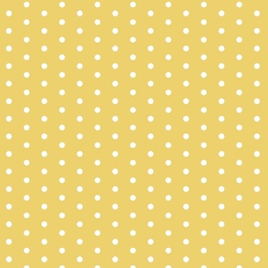 Yellow & White Dots