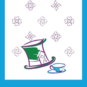 Wonderland - Mad Hatter - Tea Towel