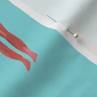 Swimmer Hand Painted - MEDIUM