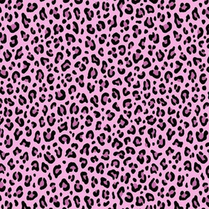 ★ CUSTOM LEOPARD PRINT - LILAC PINK ★ Tiny Scale / Collection : Leopard spots – Punk Rock Animal Prints