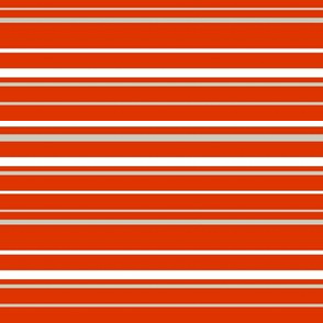 Retro red stripes