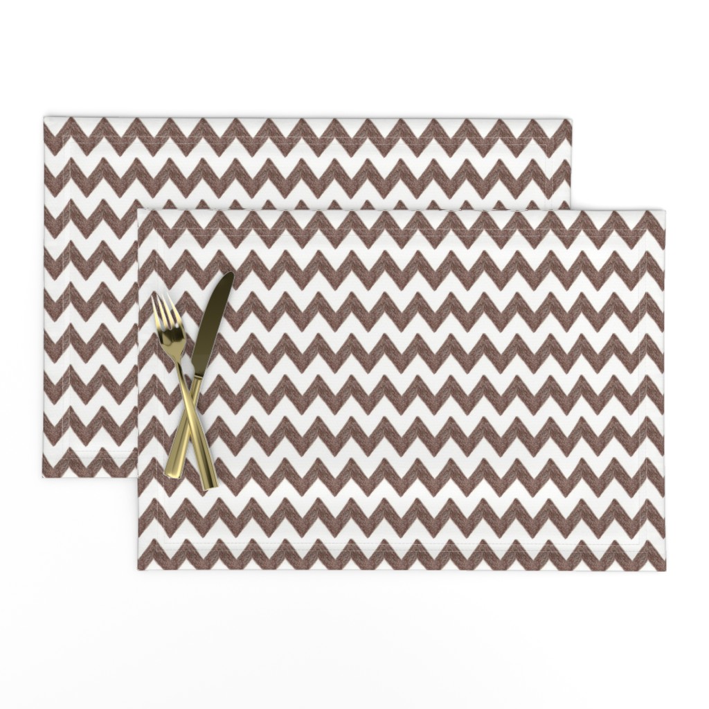 zig zag terrain in brown