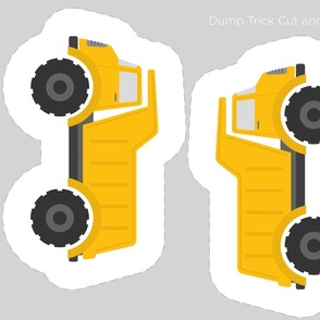 Dump Trucks-Cut and Sew