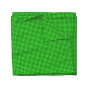 Grid Pattern - Lime Green and Black