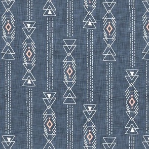 Cowboy Stripe (denim blue) MED 