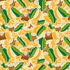 Banana Gnomes- Yellow Green- Regular Scale