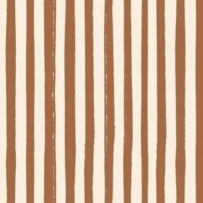 Painted Stripes - Brush Stroke Lines - Tan