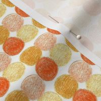 Meadow Dots in Orange