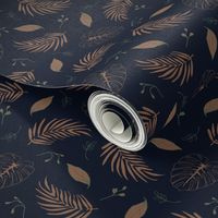 Fanciful tropical wallpaper