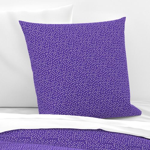 Twinkling Dots of  A Hint of Lavender on Spring Violet - Large Scale