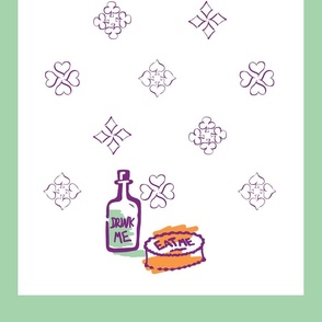 Wonderland - Eat & Drink - Mint Tea Towel