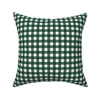 Green and Yellow Gingham 1 half inch squares