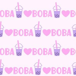 Love Boba in Pink & Purple