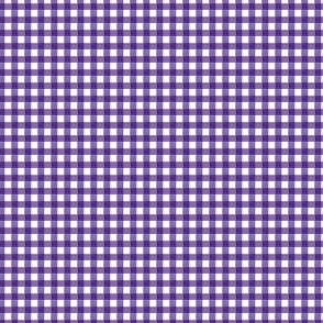 Orange and Purple Gingham 1/8" squares purple