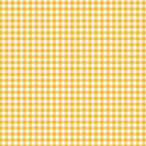 Red and Yellow Gingham 2 eighth inch squares