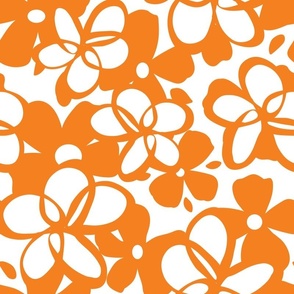 Bright Orange and Grey Graphic Flowers-01-01-04-08-08-10