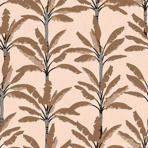 Exotic Palms in Earth Tones / Medium