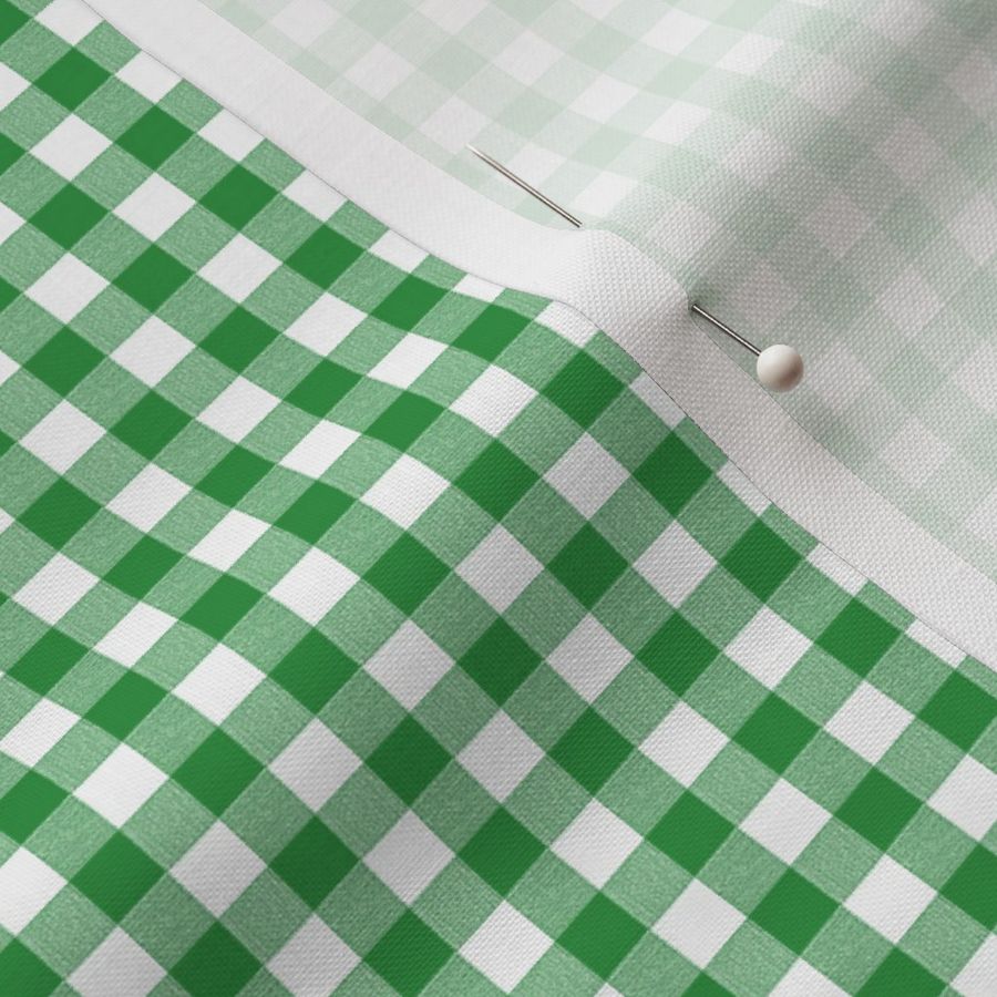 Irish Green Gingham Small