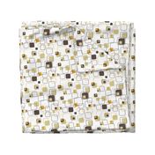 Groovy Cubes - 9in (gold)
