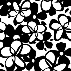 Yellow and Black Graphic Flowers-01-01-04-08-10-10