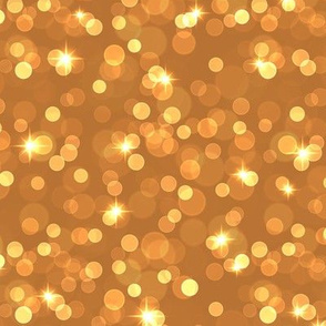 Sparkly Bokeh Texture - Copper Color